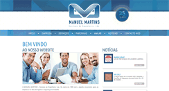 Desktop Screenshot of manuel-martins.pt